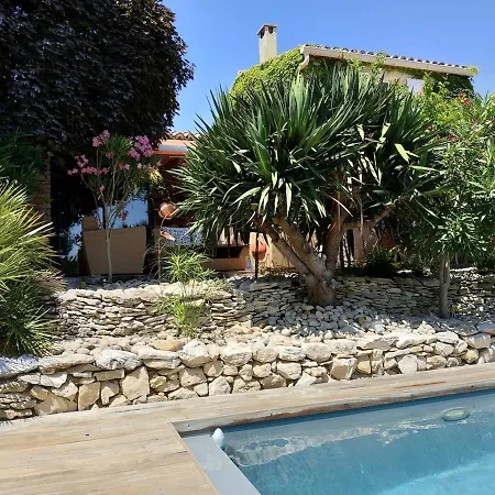 Belle Maison Sud Ardèche Avec Piscine Chauffée